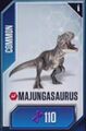 Old Majungasaurus card