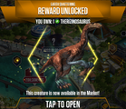 Therizinosaurus Unlock.png
