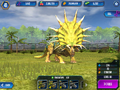 Level 40 Triceratops from the front
