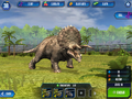 A level 10 triceratops and its pen