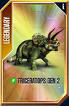 Triceratops Gen 2 Card.png