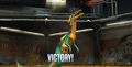 A Victorious Compsognathus